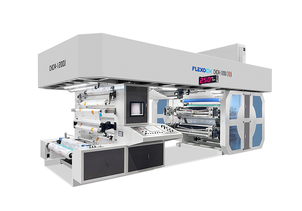 central impression flexo printing machine
