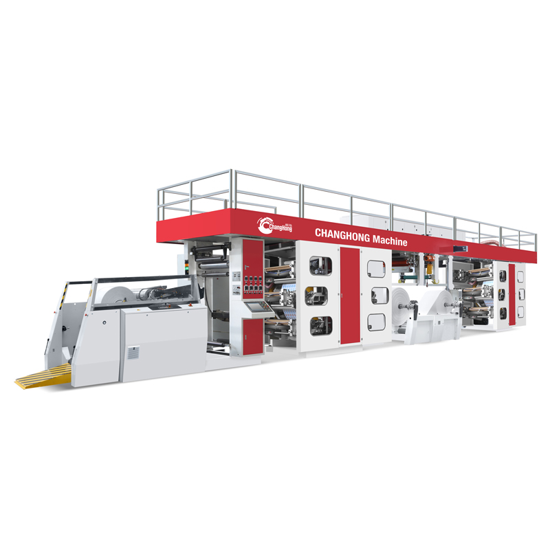 China wholesale Flexographic Printing Machine Line Factories –  6+6 CI Flexo Printing Machine – Changhong Printing