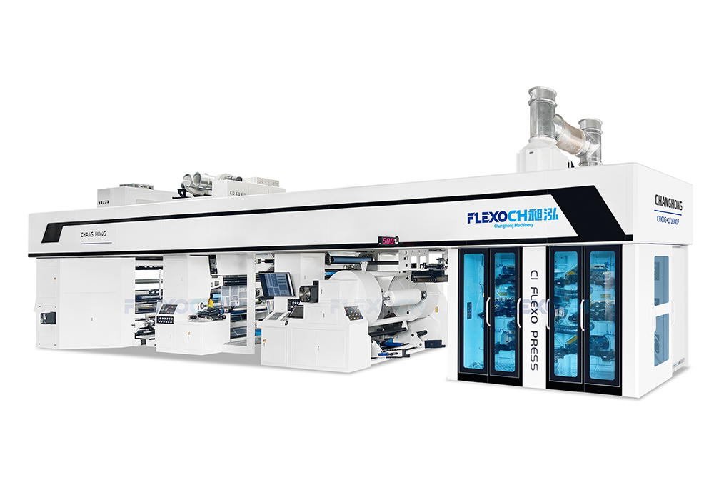 6 Color Gearless Flexo Printing Machine