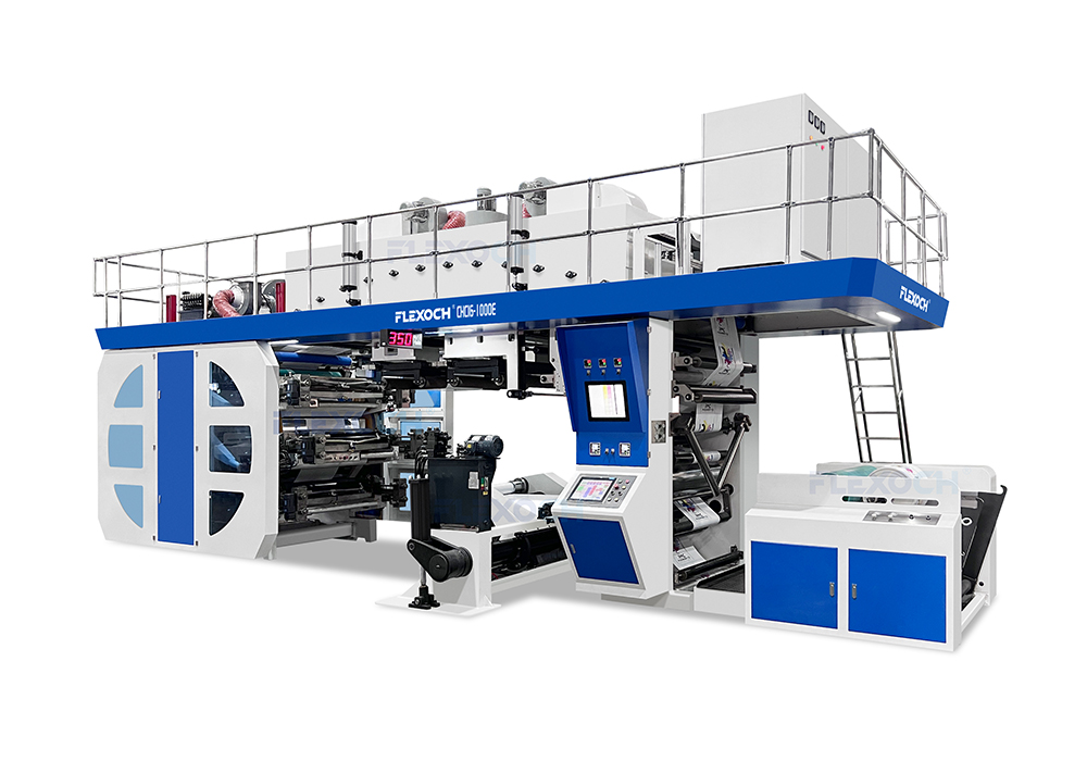 6 Colour CI Flexographic Printing Machine