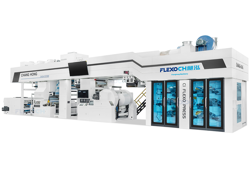 6 color flexo printing machine