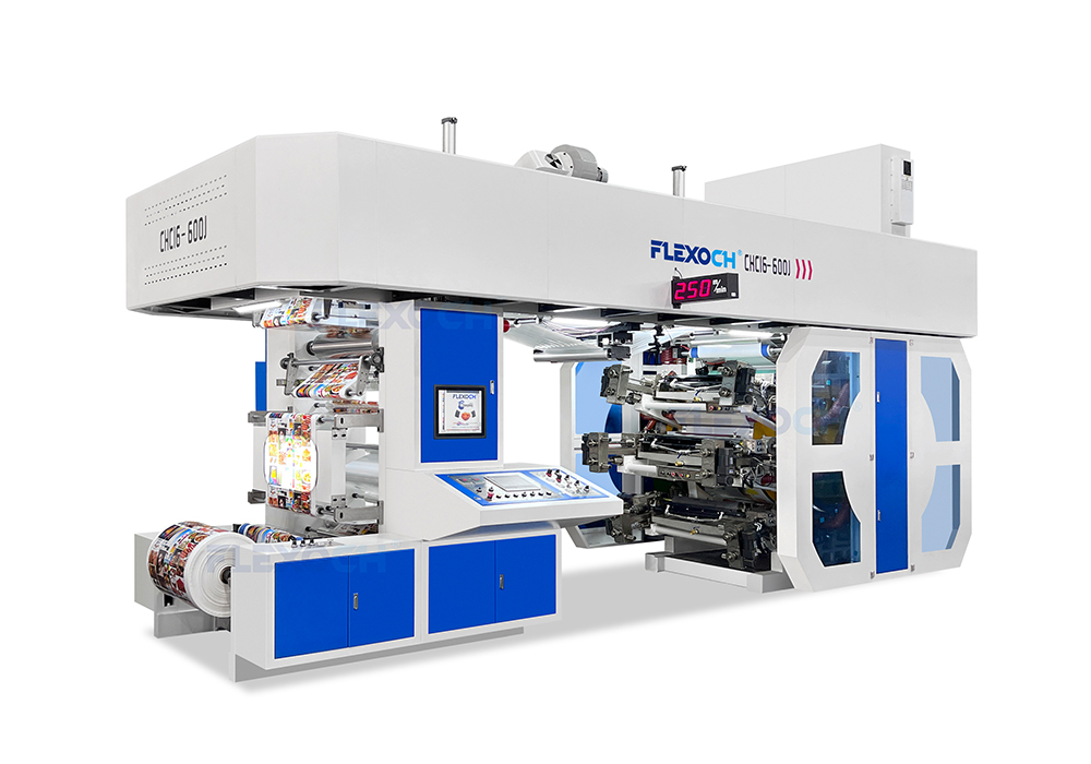 6 color flexo printing machine