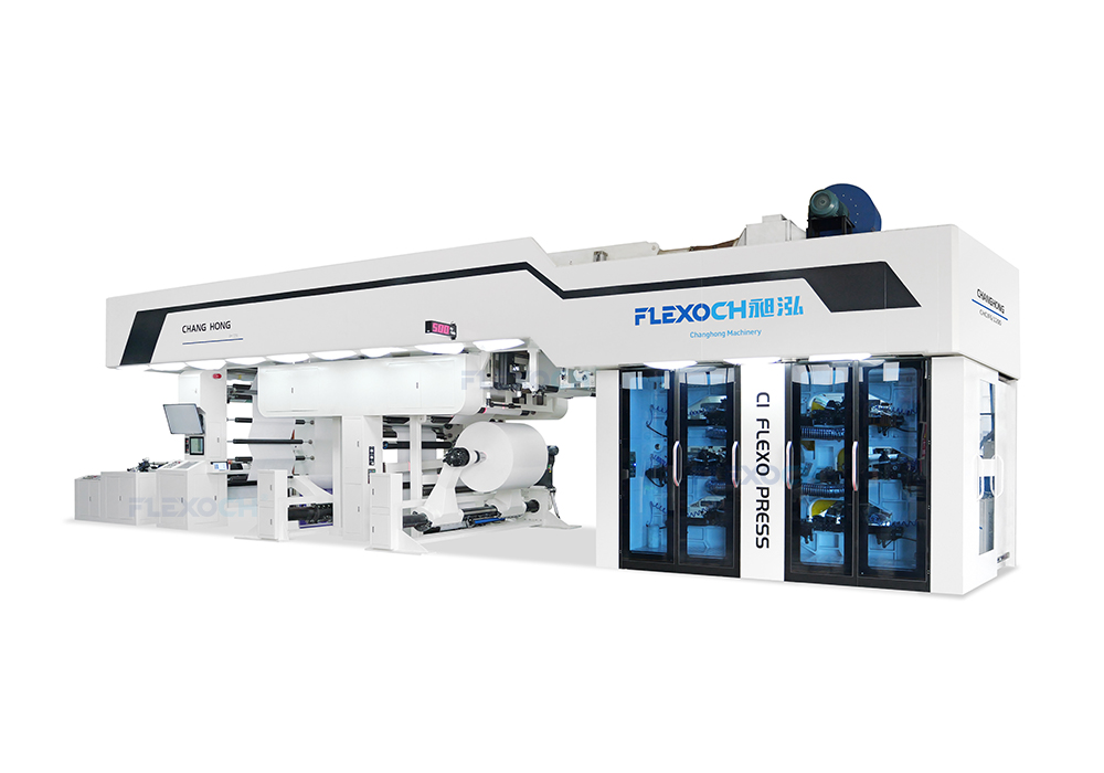6 colour flexo printing machine