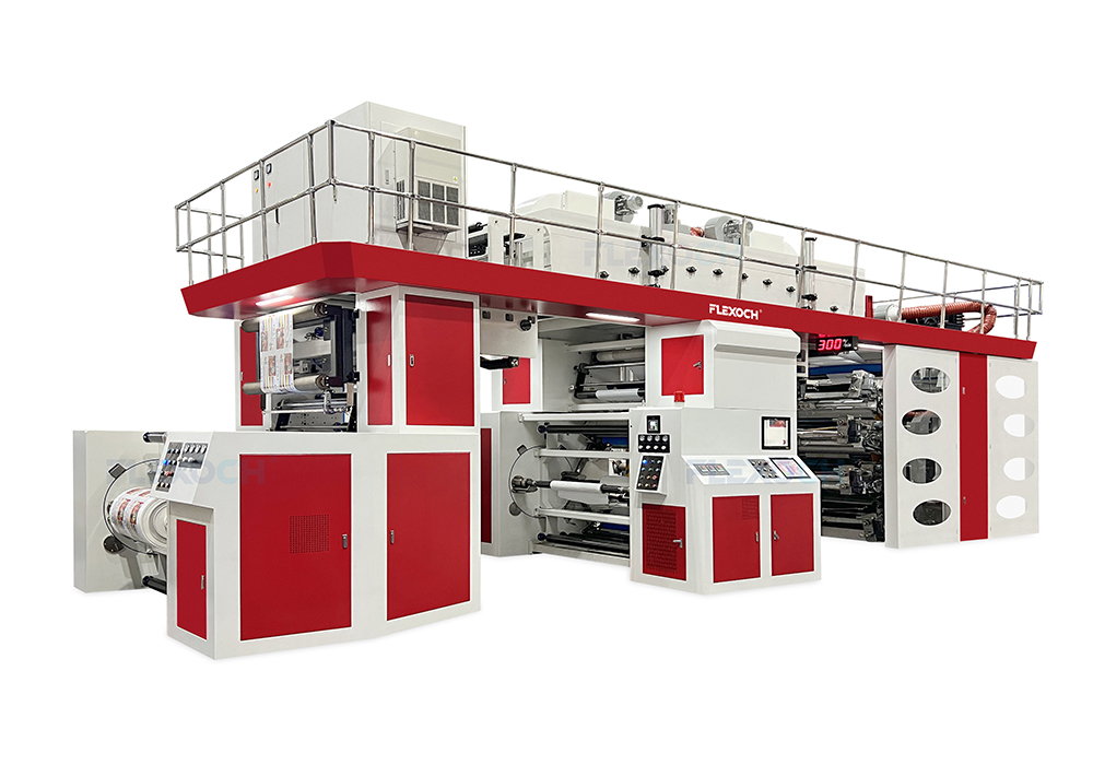 8 color flexo printing machine