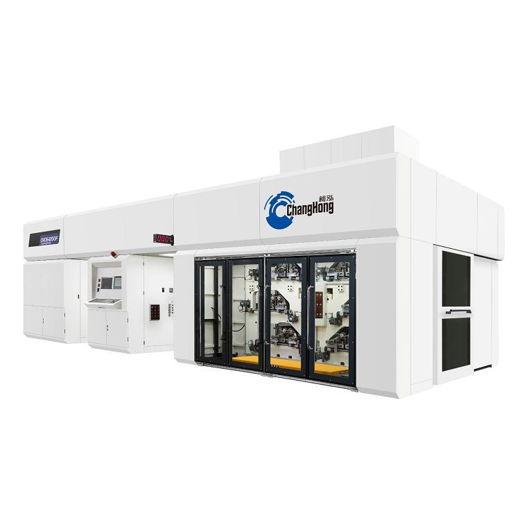 China wholesale Pp Woven Flexographic Printing Machine Supplier –  Gearless flexo printing press – Changhong Printing