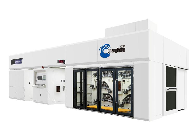 Gearless CI flexo printing press1