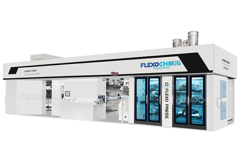 Gearless Flexographic Printing Machine 6 Color