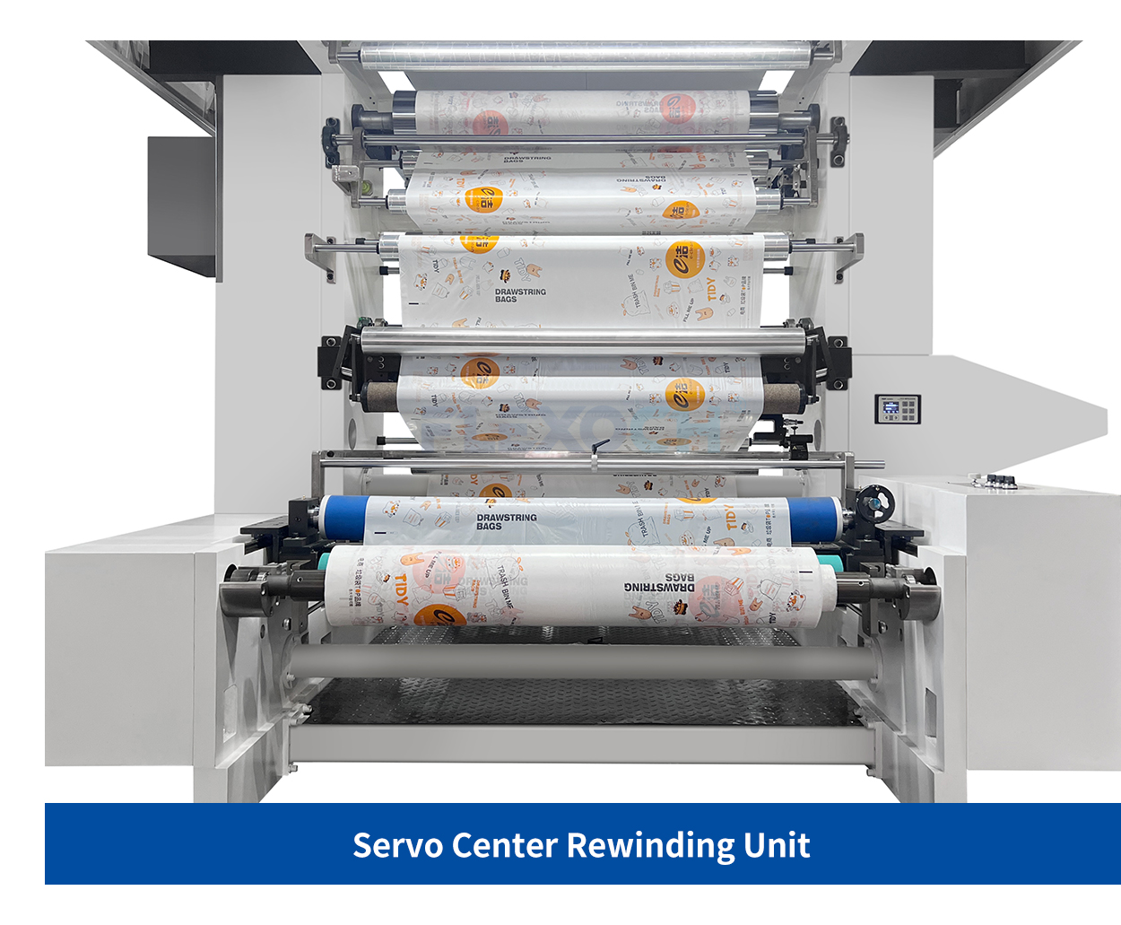 Servo Center Rewinding Unit