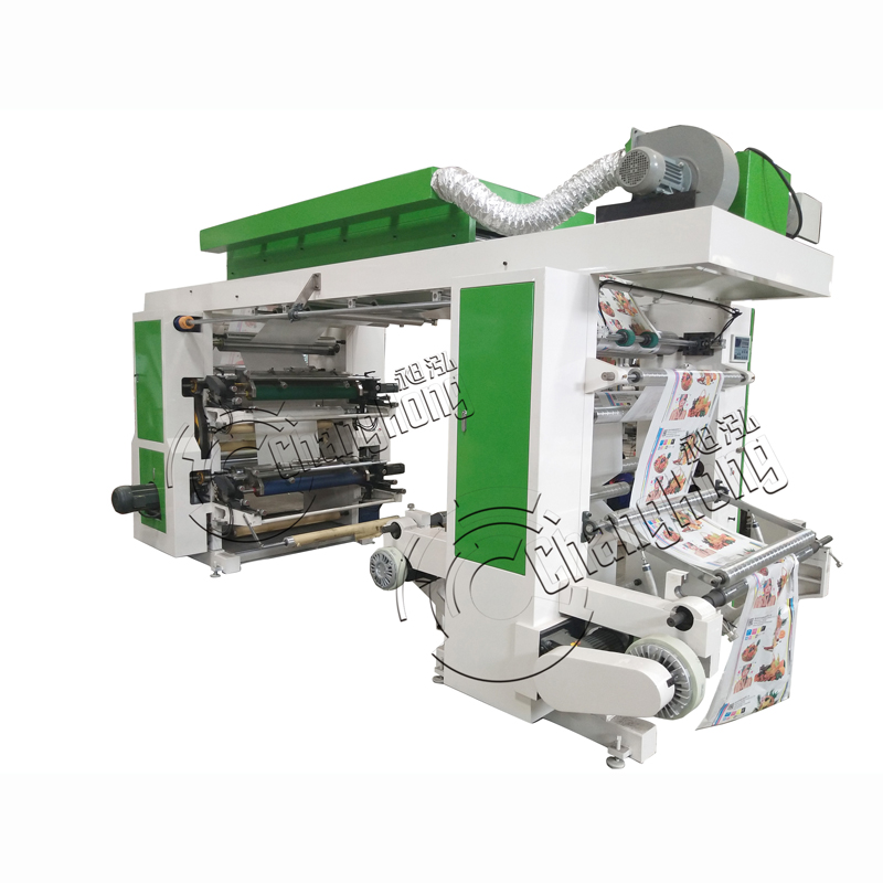 China wholesale Logo Label Maker Printer Manufacturer –  Stack Type Flexo Printing Machine For Plastic 4 Colors – Changhong Printing