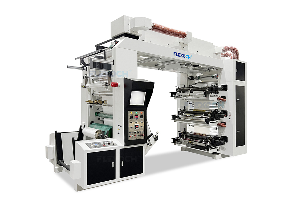 Stack Type Flexographic Printing Machine 6 Color