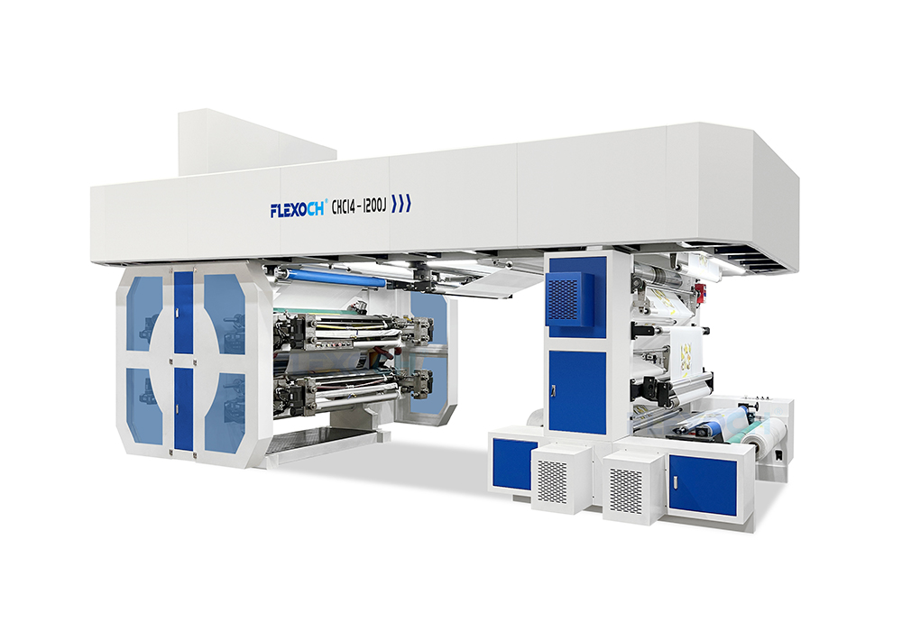 central drum flexo printing machine