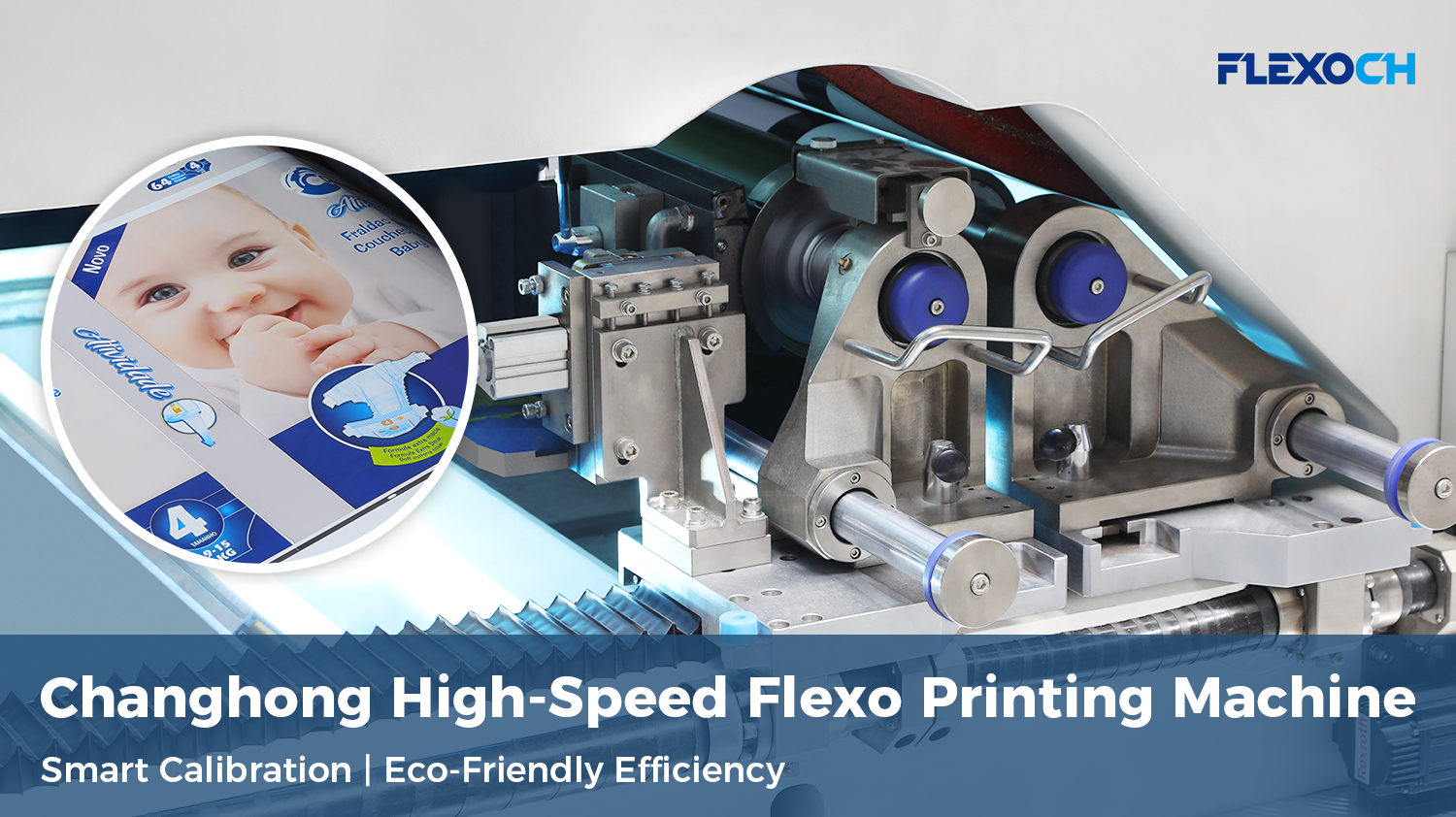 CHANGHONG HIGH-SPEED FLEXO PRINTING PRESS EFFECTIVELY IMPROVES PRINTING PRODUCTION QUALITY