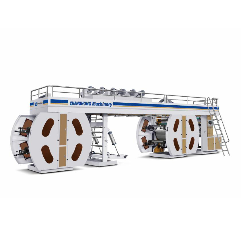 Best High Quality High Quality Nonwoven Fabric Flexographic Printing Machine Supplier –  8 Colors Central Drum Flexo Printing Machine – Changhong Printing